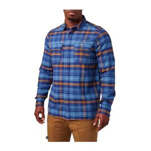 5.11 Tactical Men's Lester Plaid Flannel Long Sleeve Shirt Large